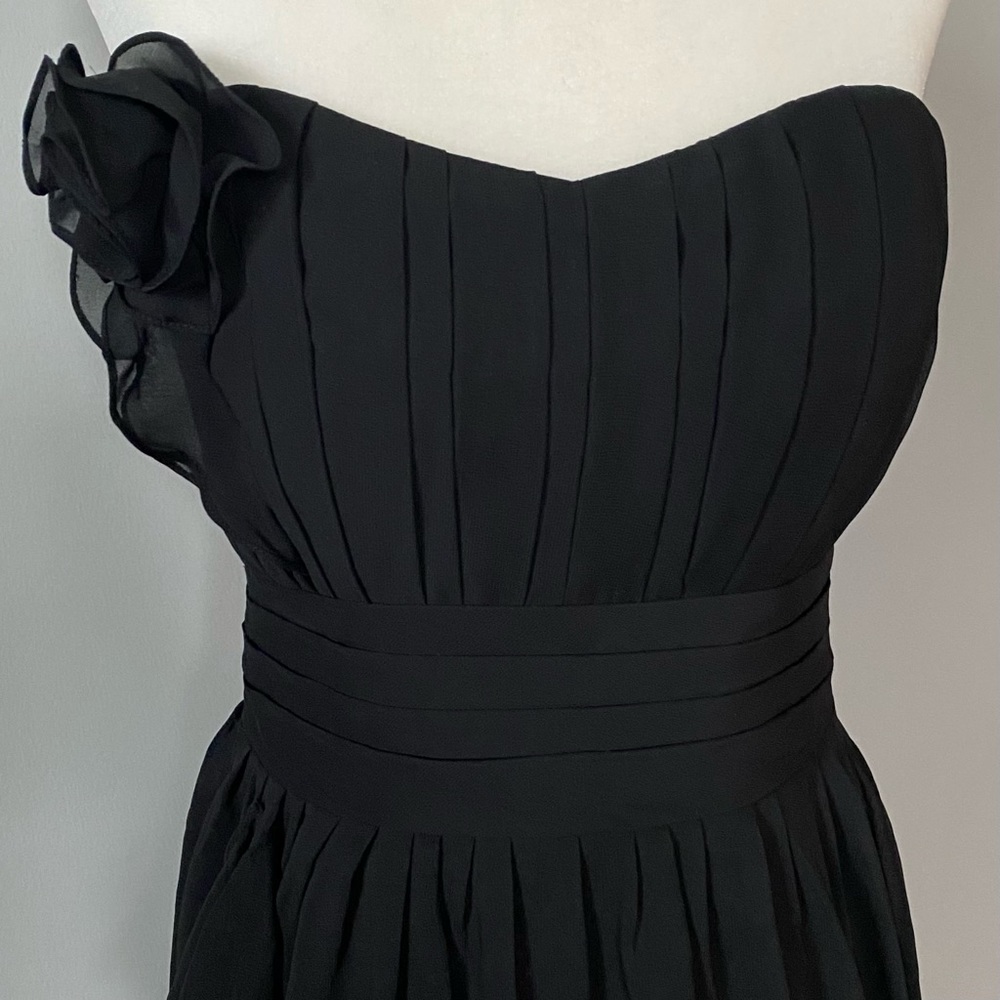 ✝️ B2 | Gorgeous Black Chiffon Dress - Picture 4 of 16